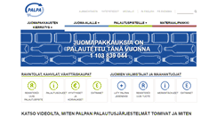 Desktop Screenshot of palpa.fi